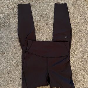 lululemon athletica Dark Gray High-Waisted Leggings